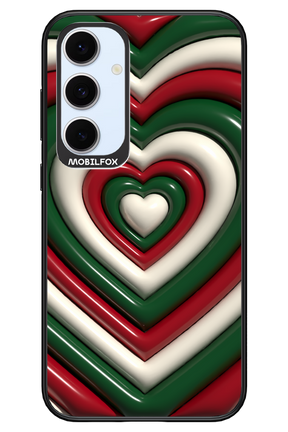 XMAS Hearts - Samsung S24 FE