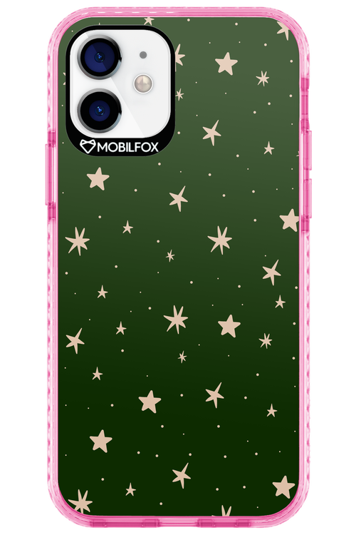 Forest Green Stars - Apple iPhone 12