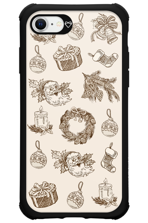 Christmas Paper - Apple iPhone 8