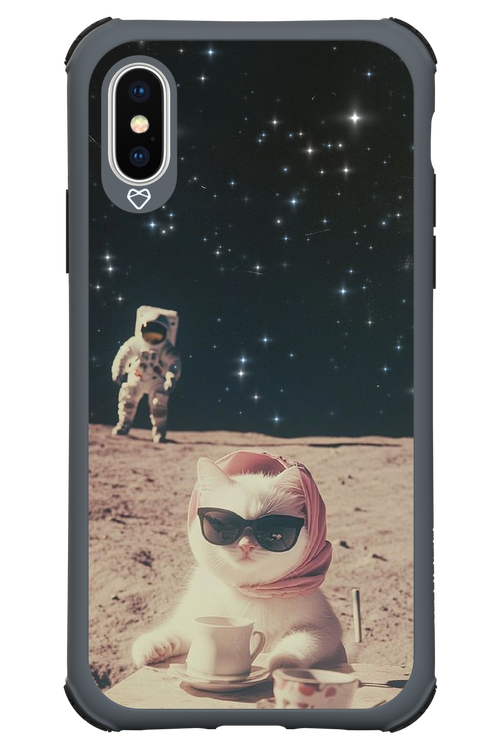 Moon cat - Apple iPhone X