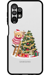 Christmas Bear (Transparent) - Samsung Galaxy A13 4G