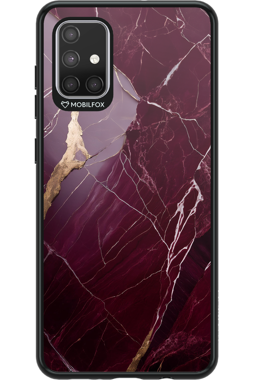 Burgundy Marble - Samsung Galaxy A71