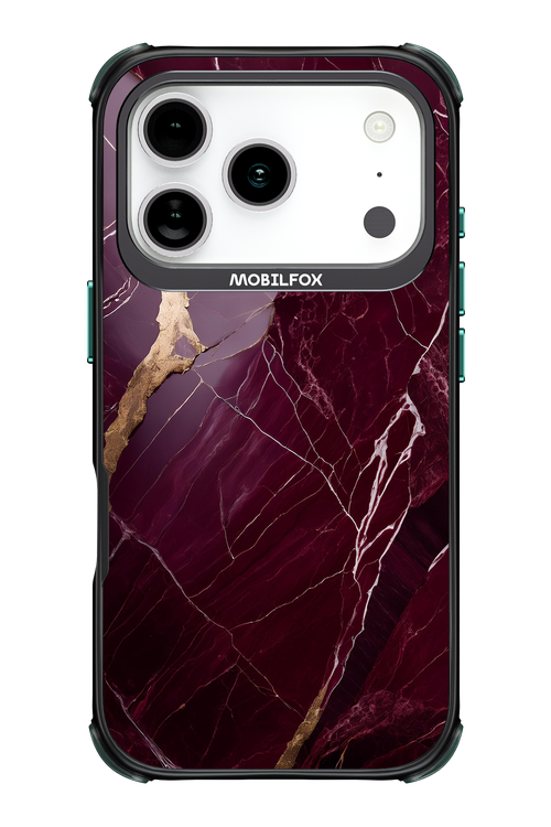 Burgundy Marble 2.0 - Apple iPhone 17 Pro