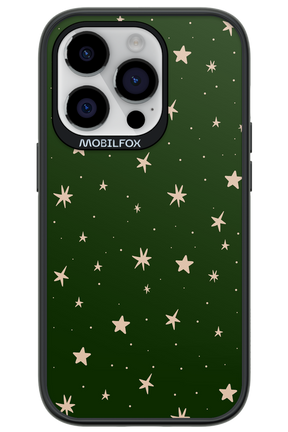 Forest Green Stars - Apple iPhone 14 Pro