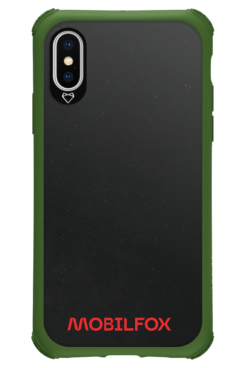 Black and Red Fox - Apple iPhone X