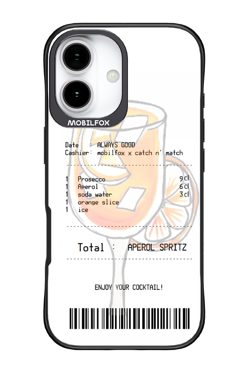 aperol spritz cocktail - Apple iPhone 17