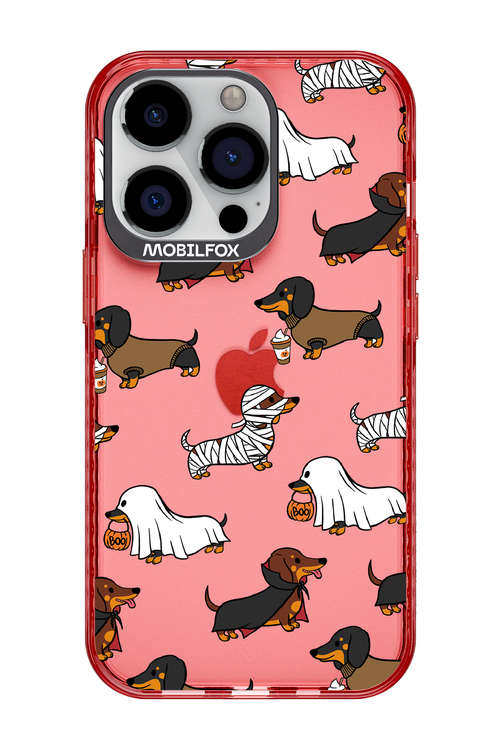 Scary Dachshund (Transparent) - Apple iPhone 13 Pro