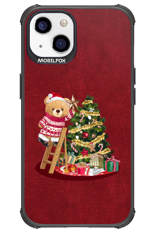 Christmas Bear (Burgundy) - Apple iPhone 13