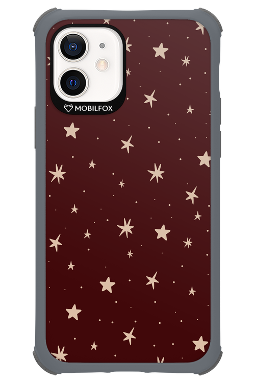 Burgundy Stars - Apple iPhone 12
