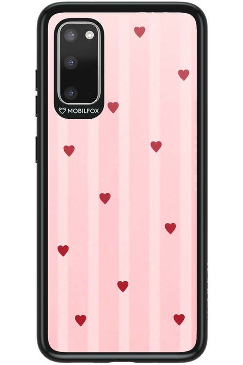 Red Little Hearts 2.0 - Samsung Galaxy S20