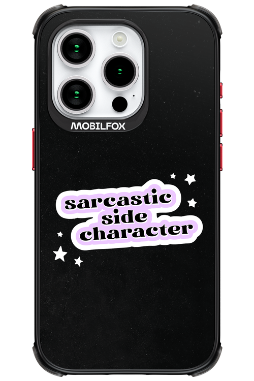 Sarcastic Black - Apple iPhone 15 Pro