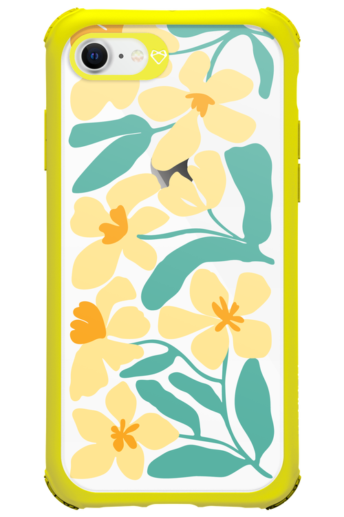 Yellow Flower - Apple iPhone 8