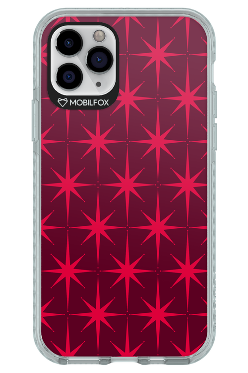 Burgundy Starss - Apple iPhone 11 Pro