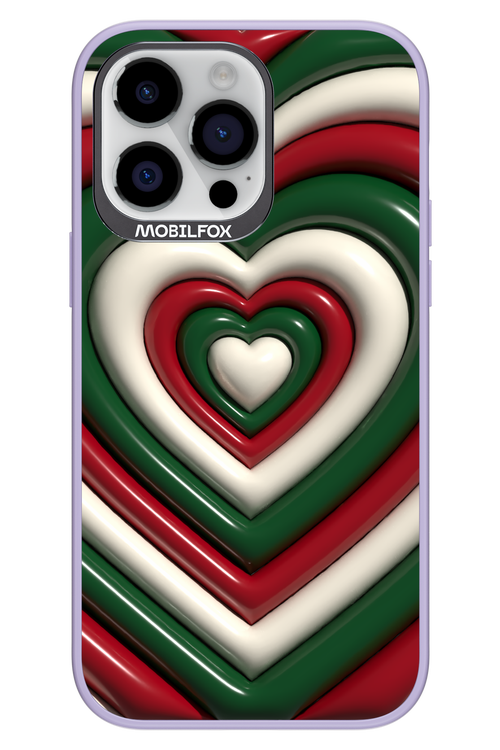 XMAS Hearts - Apple iPhone 14 Pro Max