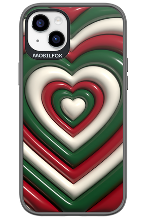 XMAS Hearts - Apple iPhone 14 Plus