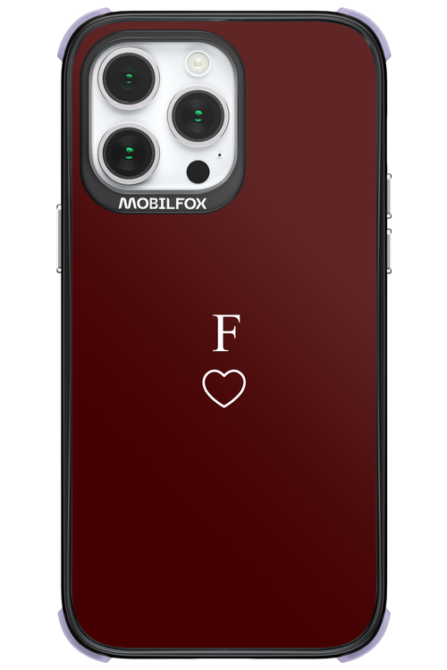 F Burgundia 2.0 - Apple iPhone 14 Pro Max