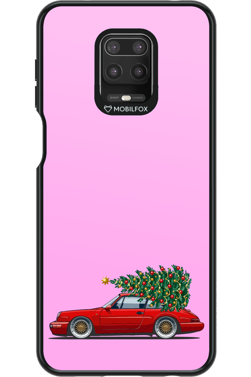 XMAS Car Pink - Xiaomi Redmi Note 9 Pro