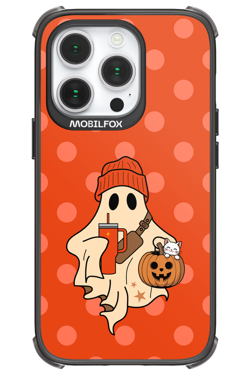 Ghost Girl (Orange) - Apple iPhone 14 Pro