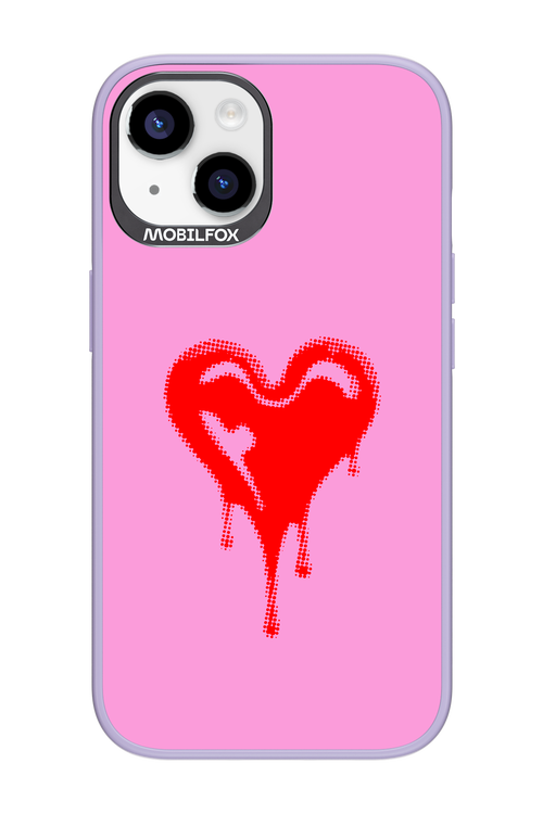 Heart Pink - Apple iPhone 14