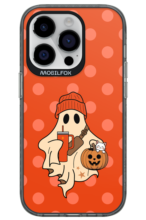 Ghost Girl (Orange) - Apple iPhone 14 Pro