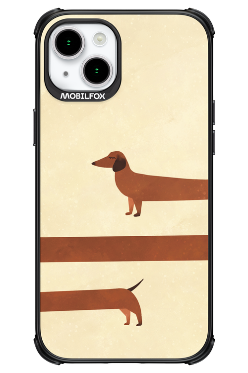 Stretchy Dog - Apple iPhone 15 Plus