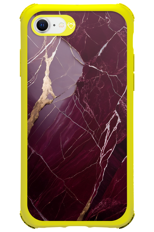 Burgundy Marble - Apple iPhone 8