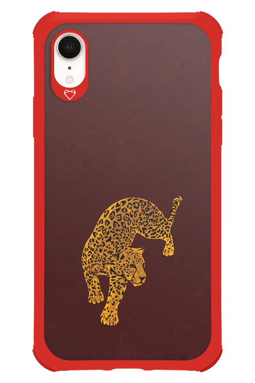 Burgundy Leopard - Apple iPhone XR