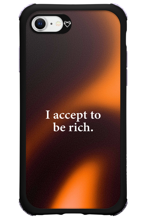 I accept to be rich - Apple iPhone 7