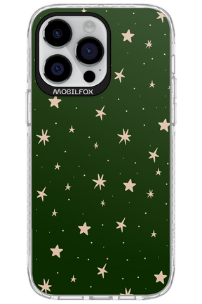 Forest Green Stars - Apple iPhone 14 Pro Max