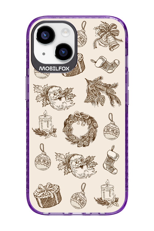 Christmas Paper - Apple iPhone 14