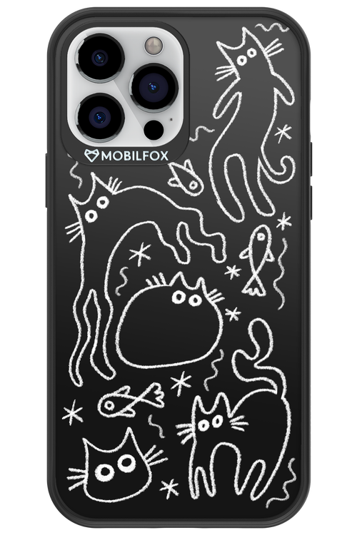 CHALK_CATS - Apple iPhone 13 Pro Max