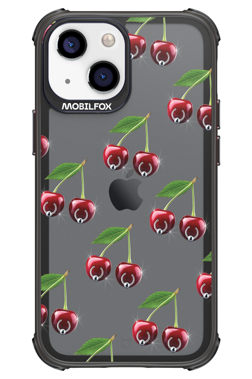 Spicy Cherries Transparent - Apple iPhone 13 Mini