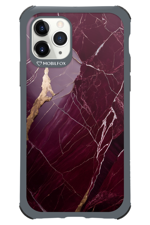 Burgundy Marble - Apple iPhone 11 Pro