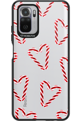 Candy Cane Hearts - Xiaomi Redmi Note 10