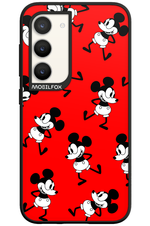 Iconic Mouse (red pattern) - Samsung Galaxy S23
