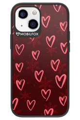 Christmas Hearts - Apple iPhone 13 Mini