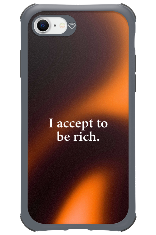 I accept to be rich - Apple iPhone SE 2020