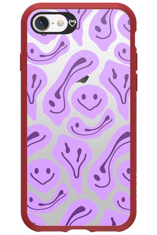 Fluid Smiley Purple - Apple iPhone 7