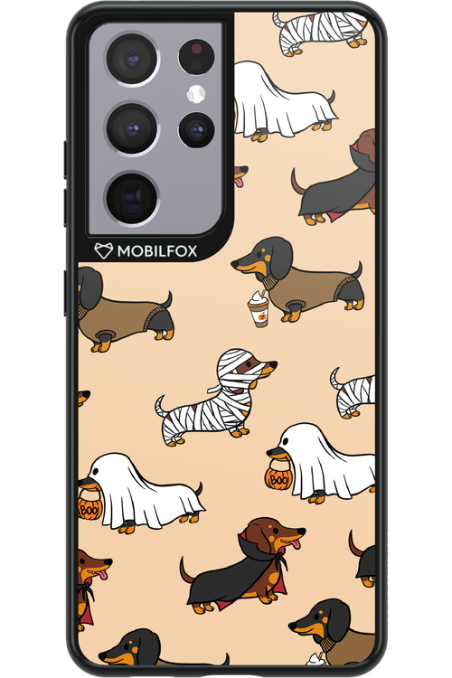 Scary Dachshund - Samsung Galaxy S21 Ultra