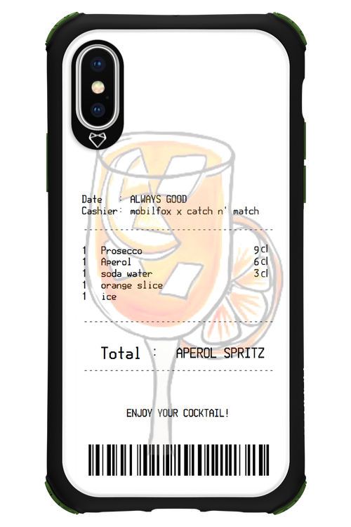 aperol spritz cocktail - Apple iPhone X