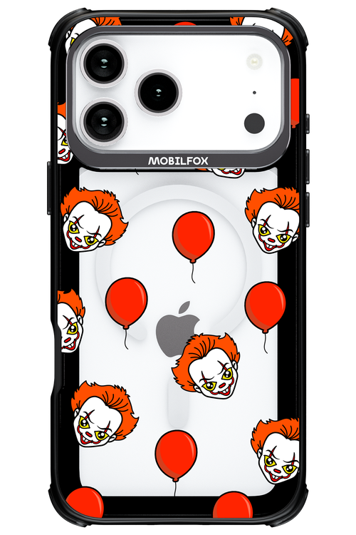 Mystery Clown (Transparent) - Apple iPhone 17 Pro Max