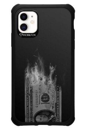 Money Burn B&W 2.0 - Apple iPhone 11