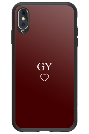 GY Burgundia 2.0 - Apple iPhone XS Max