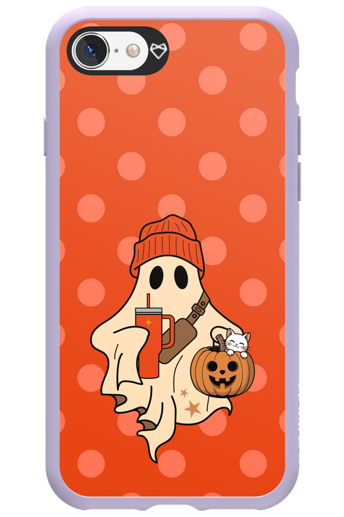 Ghost Girl (Orange) - Apple iPhone SE 2022