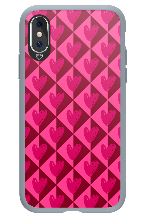 Holiday Heartss - Apple iPhone XS