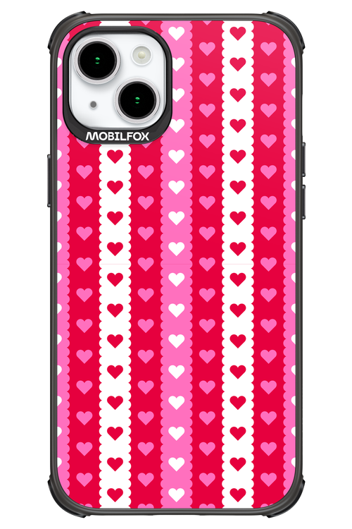 Christmas Heart Biscuit - Apple iPhone 15 Plus