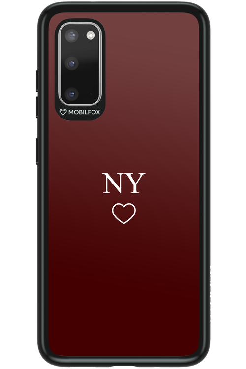 NY Burgundia 2.0 - Samsung Galaxy S20