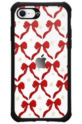 Bow & Stars (Transparent) - Apple iPhone SE 2022