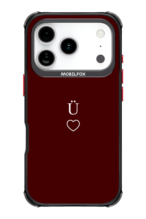 U Burgundia II 2.0 - Apple iPhone 17 Pro