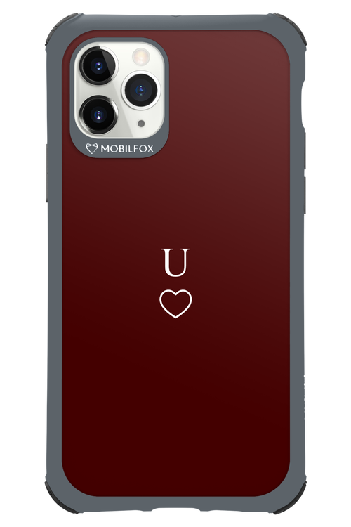 U Burgundia 2.0 - Apple iPhone 11 Pro
